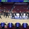 Golden Stars dancing at the Iowa Wolves game